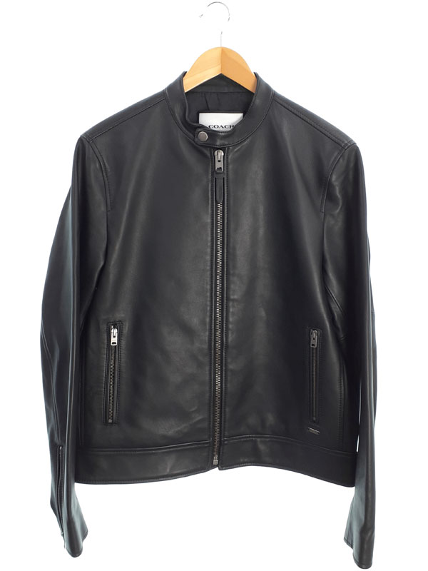 COACH】コーチ『レザージャケット sizeM』CU407 メンズ 1週間保証