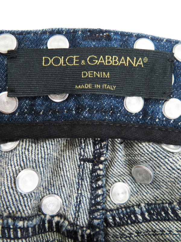 DOLCE＆GABBANA DENIM】【ドルガバ】ドルチェアンドガッバーナ
