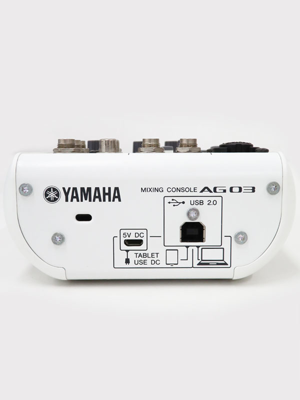 YAMAHA】ヤマハ『PC用ミキサー』AG03 1週間保証【中古】(7210089750014