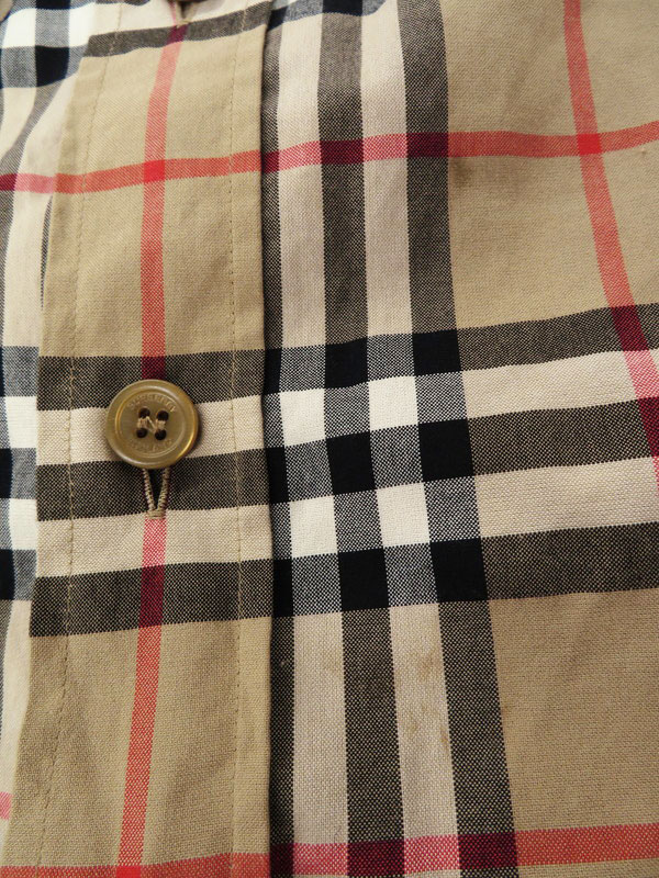 BURBERRY】【ワッペン】【トップス】バーバリー『チェック柄 長袖