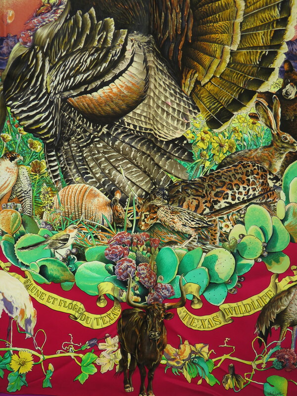 HERMES】【FAUNE ET FLORE DU TEXAS TEXAS WILDLIFE】【フランス製