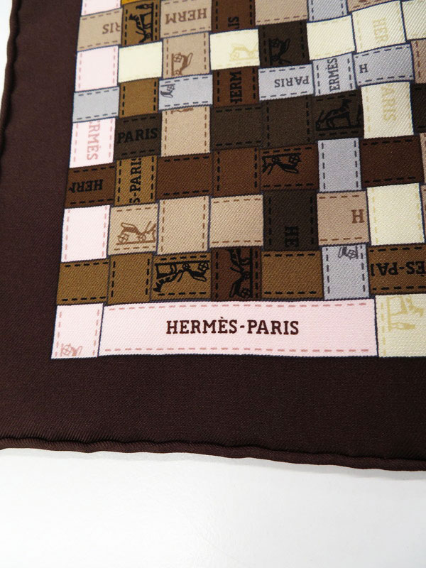 HERMES】【BOLDUC AU CARRE】エルメス『カレ90 ボルデュックチェック