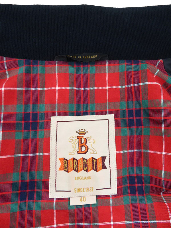 BARACUTA】バラクータ『G9 ハリントンジャケット スウィングトップ