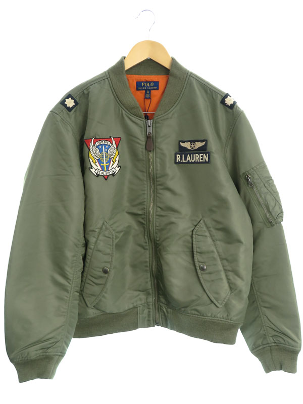 POLO RALPH LAUREN】ポロラルフローレン『MA-1 ボンバージャケット