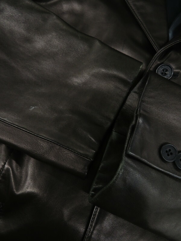 BURBERRY BLACK LABEL】バーバリーブラックレーベル『レザーテーラード