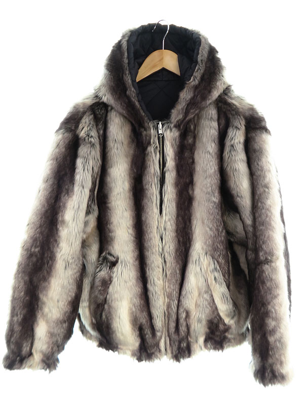 Supreme】シュプリーム『Faux Fur Reversible Hooded Jacket sizeS