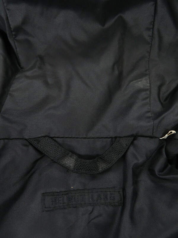 HELMUT LANG】ヘルムートラング『本人期 アーカイブ ライナー付 ジップ