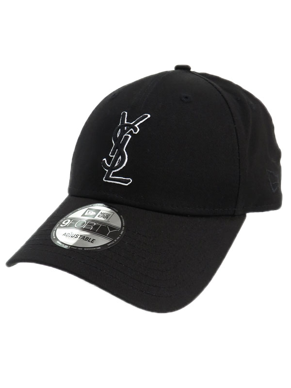 SAINT LAURENT】サンローラン『ニューエラ YSL モノグラム キャップ