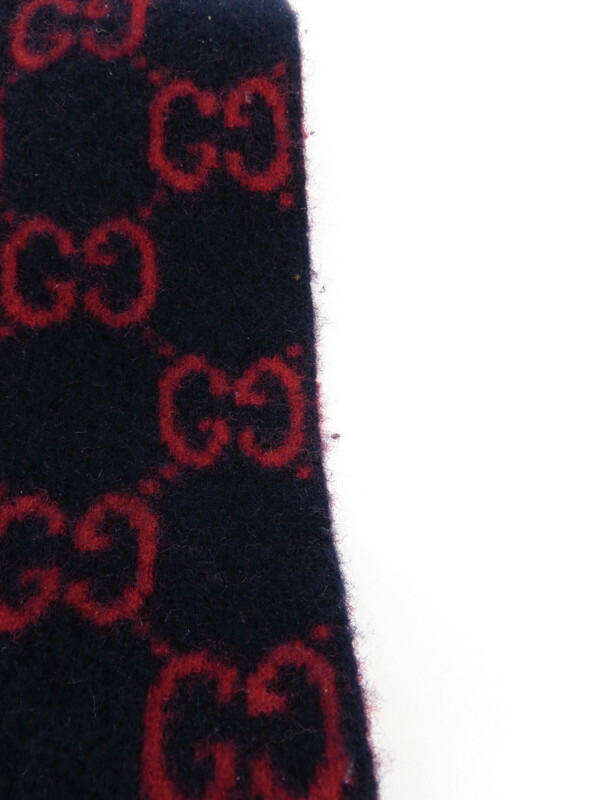 GUCCI】グッチ『GG ウールマフラー』600947 4G206 メンズ レディース 1