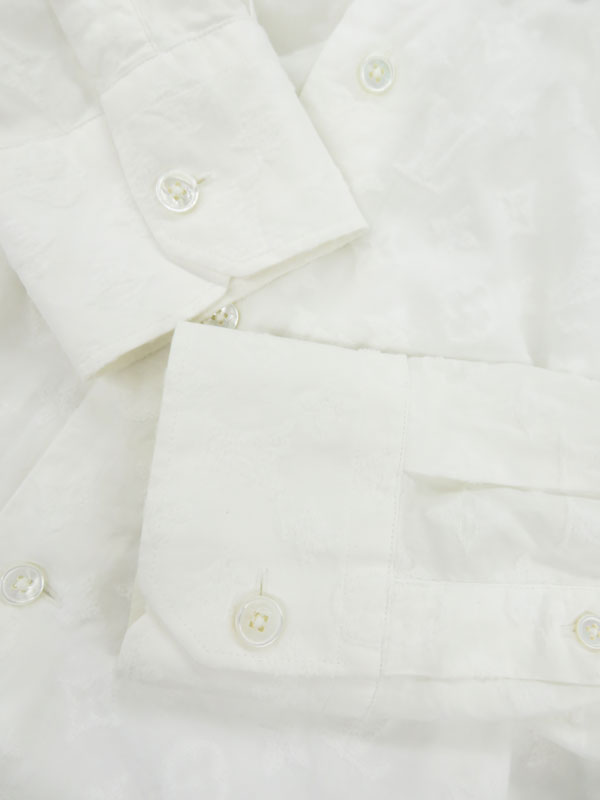 LOUIS VUITTON】ルイヴィトン『モノグラム柄 長袖シャツ sizeXL』RM182