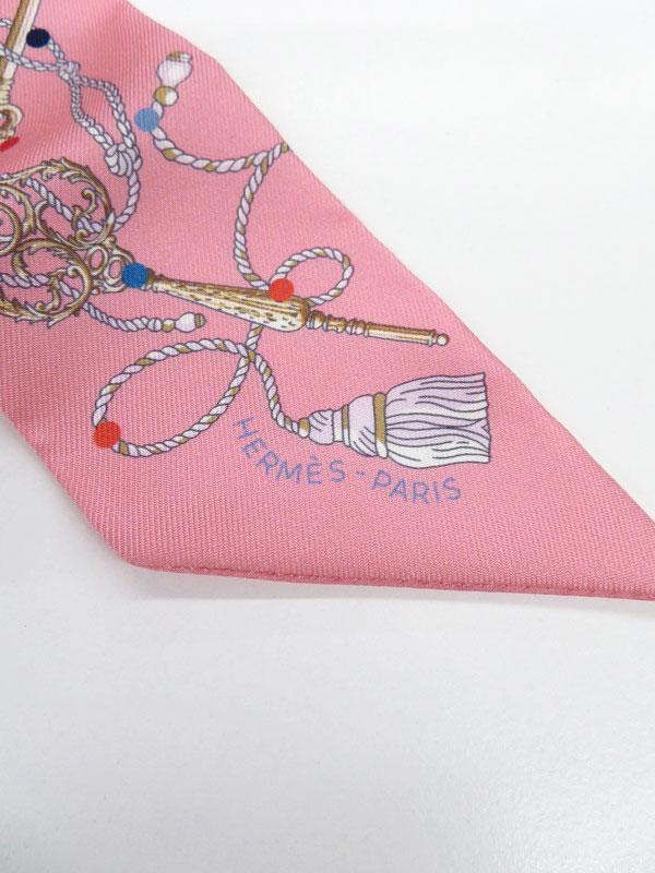 HERMES】エルメス『ツイリー レ クレ ア ポア Les Cles a Pois 鍵柄