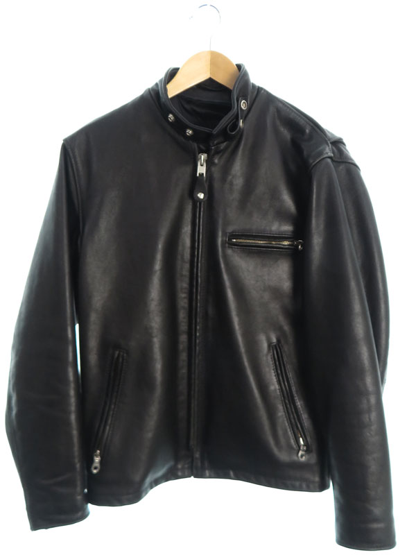 Schott】ショット『シングルライダースジャケット size36』141 メンズ