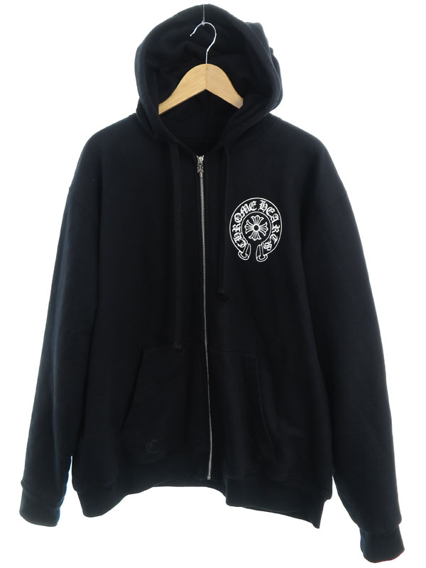 CHROME HEARTS】クロムハーツ『ロサンゼルス ロゴ スウェットジップ