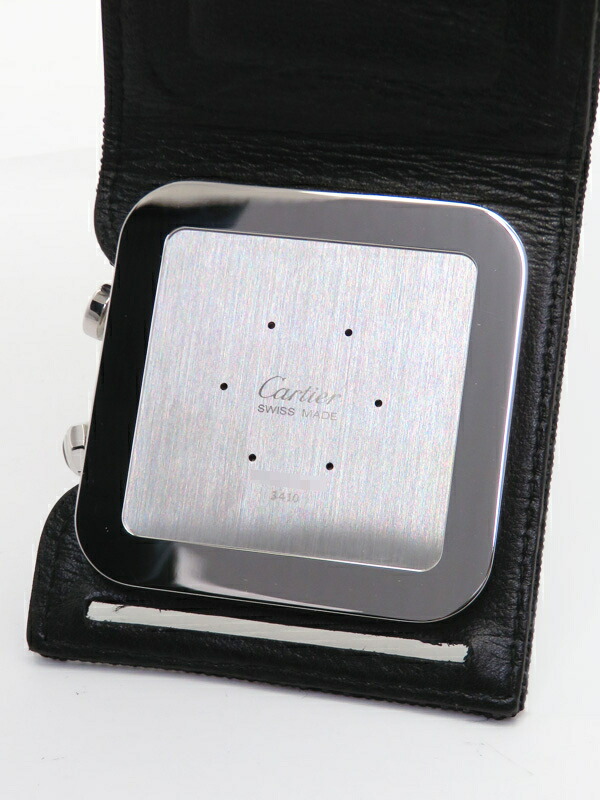 Cartier】カルティエ『サントス トラベルクロック アラーム ウォッチ