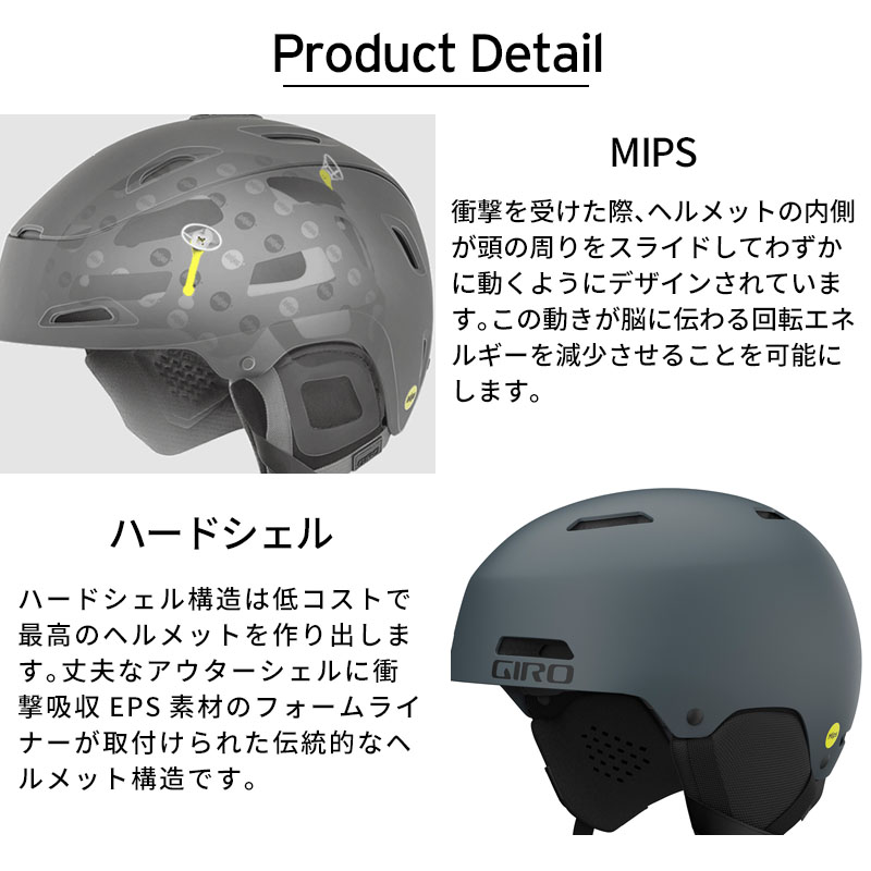 GIRO ジロ スキー ヘルメット メンズ レディース 2025 Ledge FS Mips