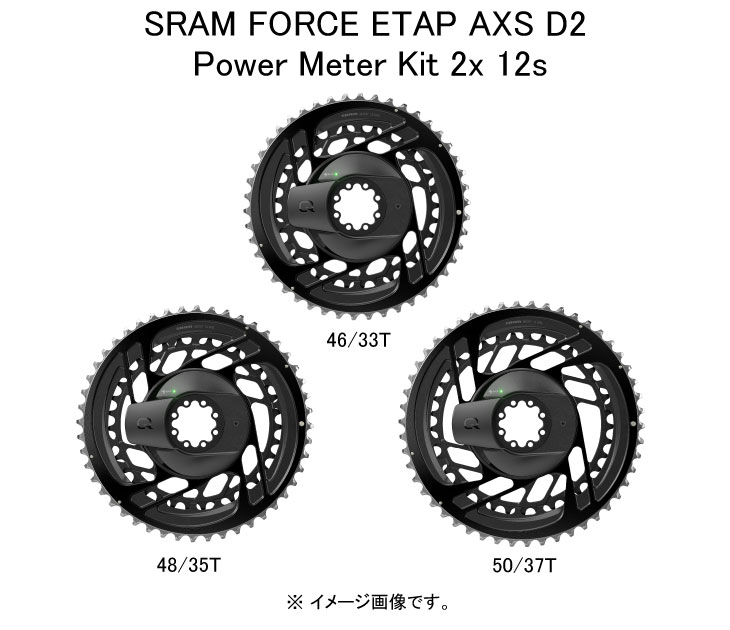 楽天市場】SRAM スラム FORCE ETAP AXS D2 POWER METER KIT 2x