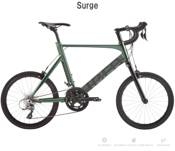 楽天市場】(選べる特典付) TERN ターン SURGE サージュ グリーン