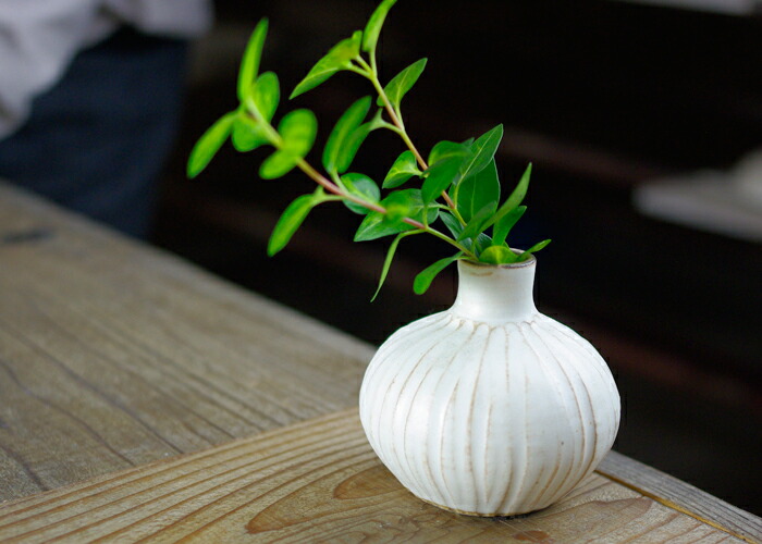 一輪挿し Onion（オニオン） | 益子焼の花器,一輪挿し | 益子焼 わか