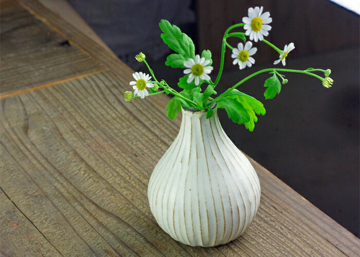 一輪挿し Garlic（ガーリック） | 益子焼の花器,一輪挿し | 益子焼