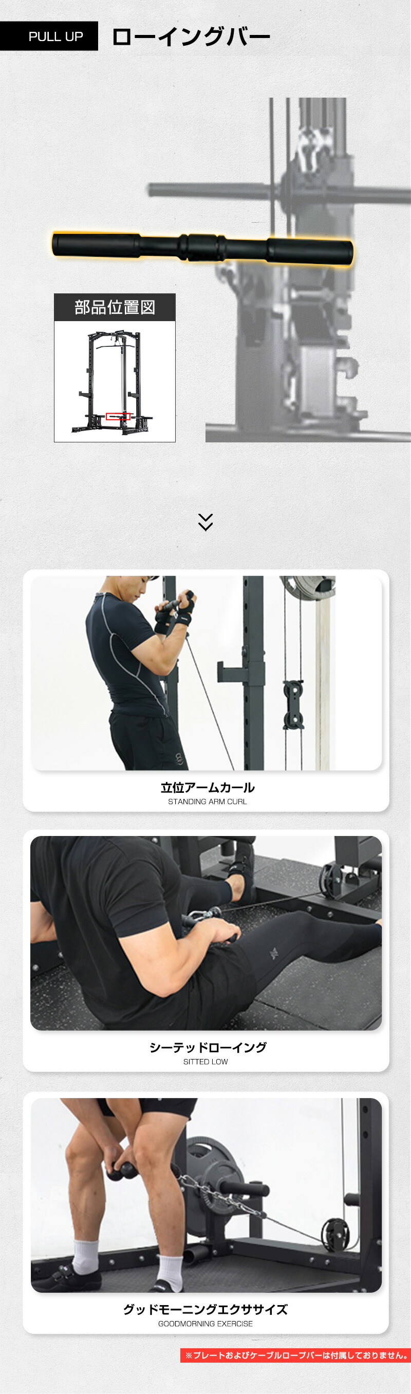 楽天市場】ZY5022専用オプション ラットプルダウン ラットタワー