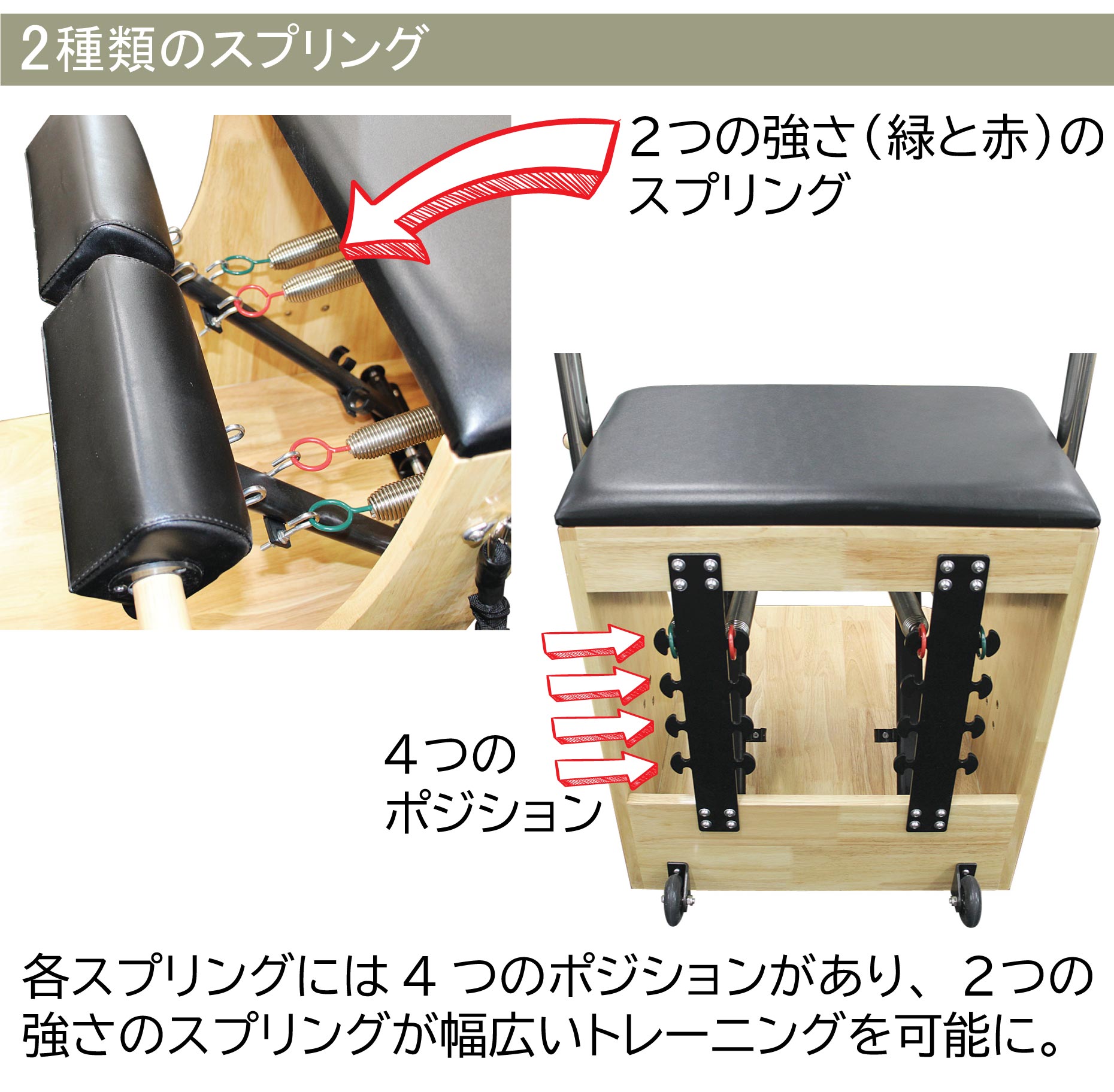 楽天市場】コンボチェアー送料無料 ピラティス ヨガ ストレッチ マシン