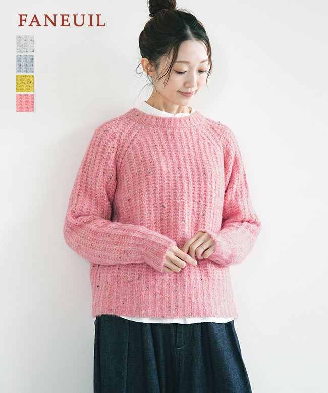 SALE 50%OFF】[F-4125419]FANEUIL(ファヌル) ローゲージニット