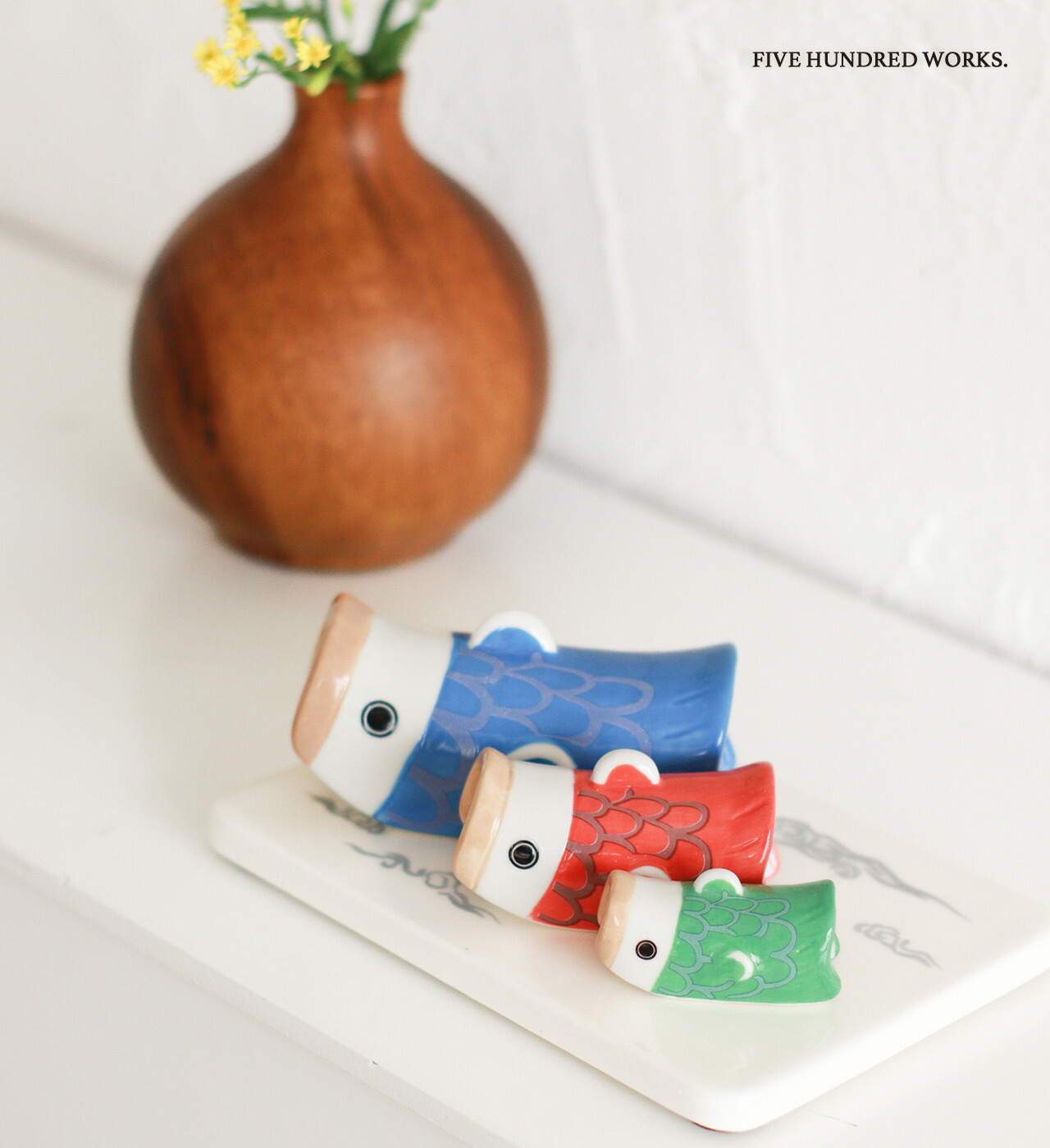 楽天市場】【公式】こいのぼり 鯉のぼり 磁器 置物 置き物 端午の節句