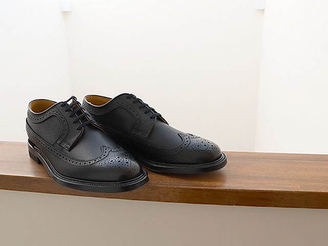 REGAL リーガル ウィングチップ 2235 BLACK ブラック ビジネスシューズ