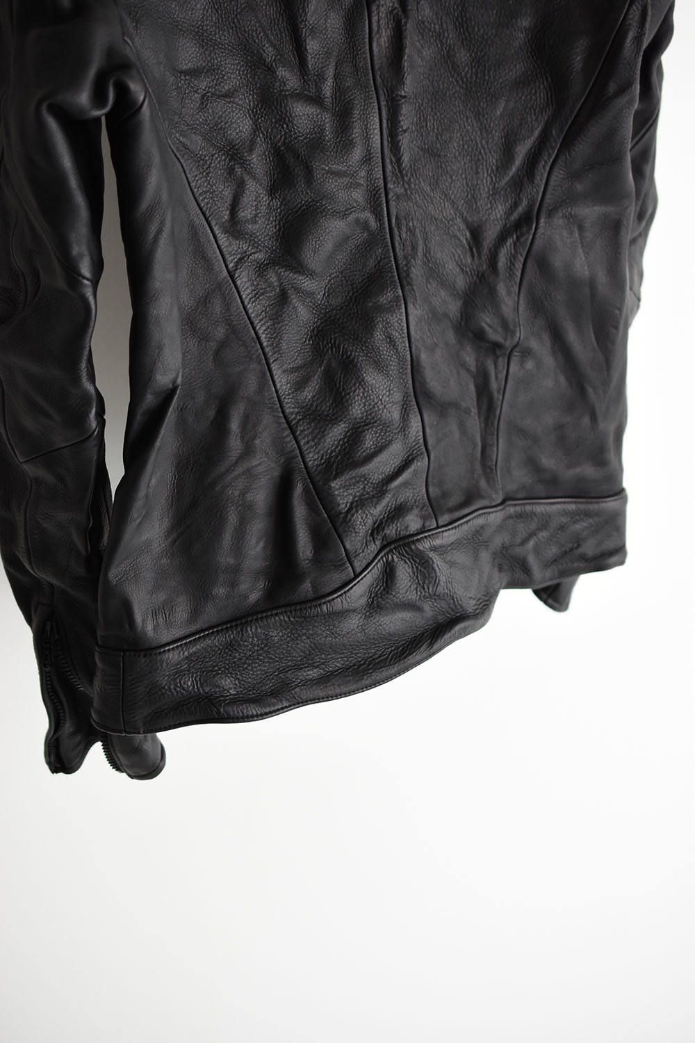 CIVILIZED - LEATHER TRACK JACKET