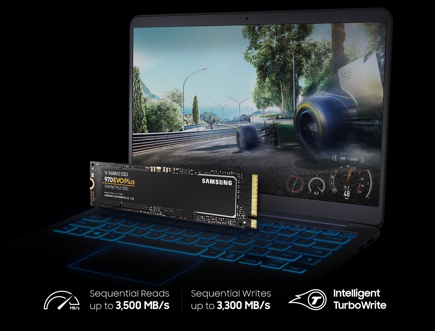 Samsung 970 EVO Plus PCIe 3.0 SSD | サムスン半導体日本