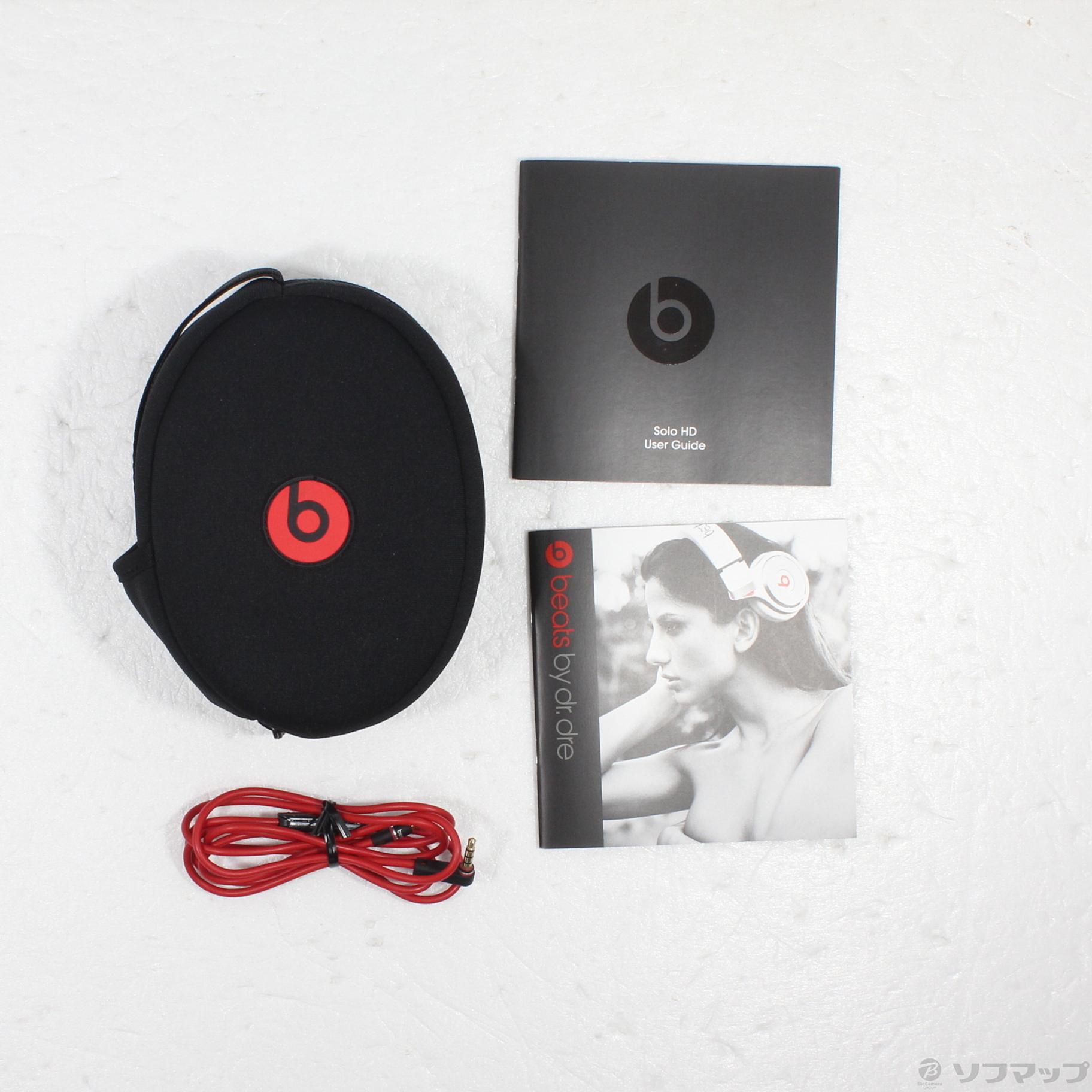 中古】Beats Solo HD BT-ON-SOLOHD-RED レッド [2133059014778