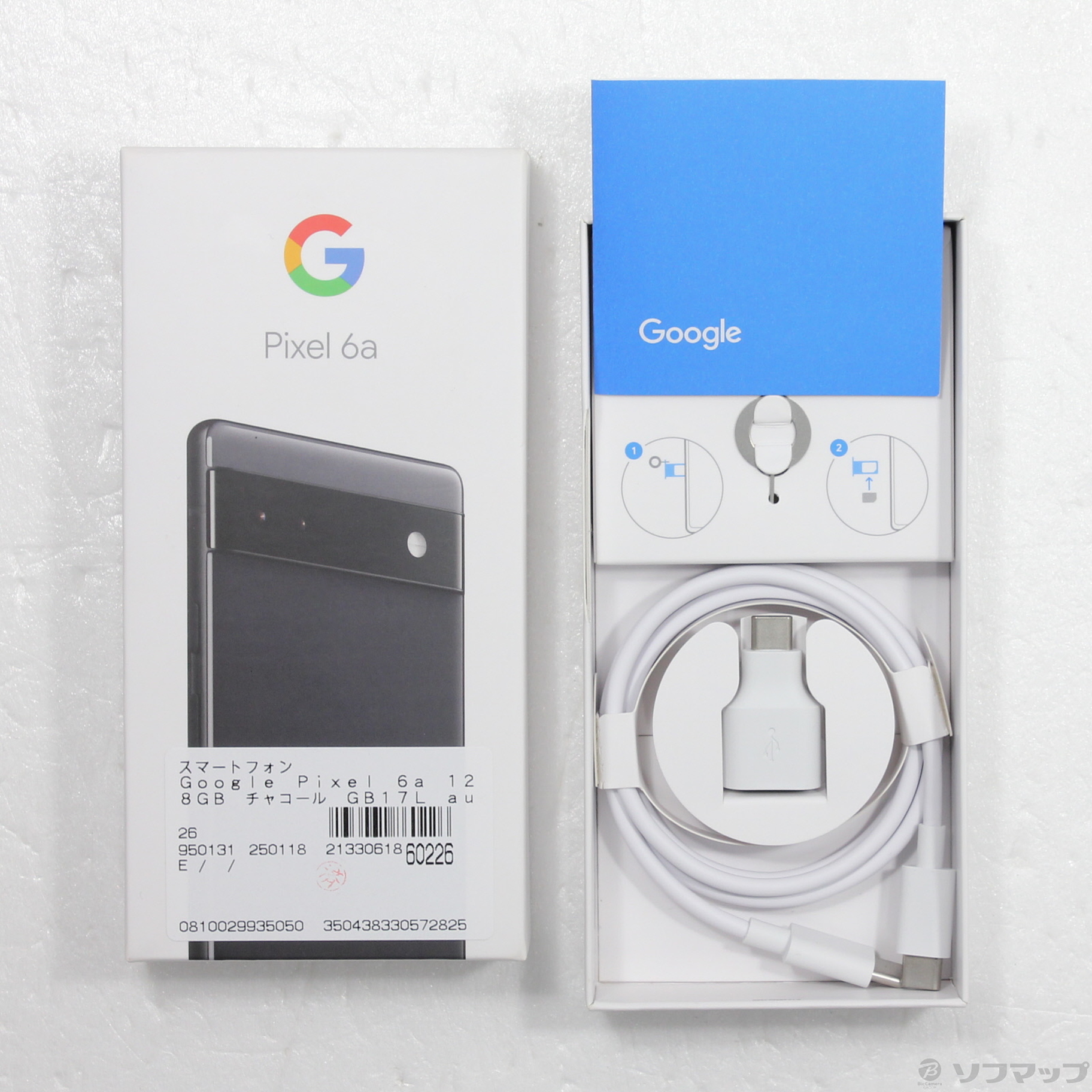 訳ありGoogle Pixel 6a.チャコール128GB A 訳あり Pixel 6a 128 GB SIM