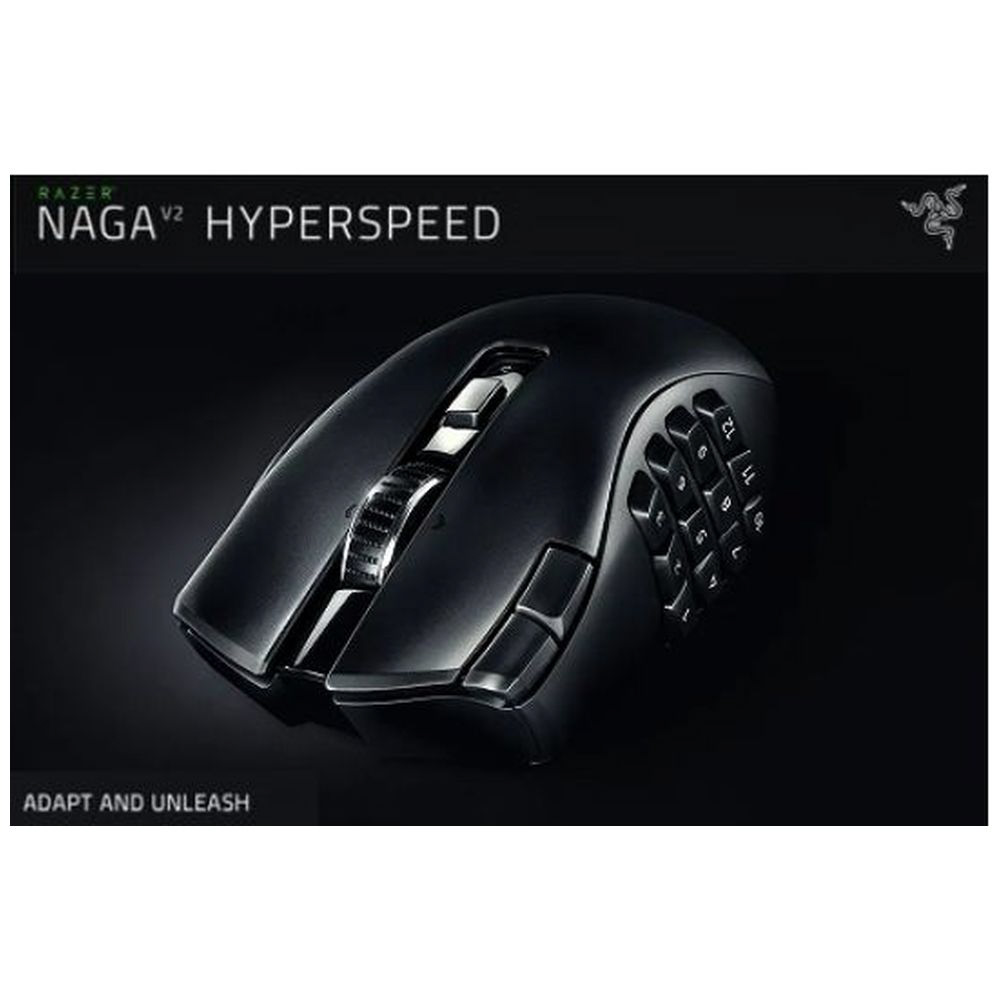 ゲーミングマウス Naga V2 HyperSpeed RZ01-03600100-R3A1 ［光学式
