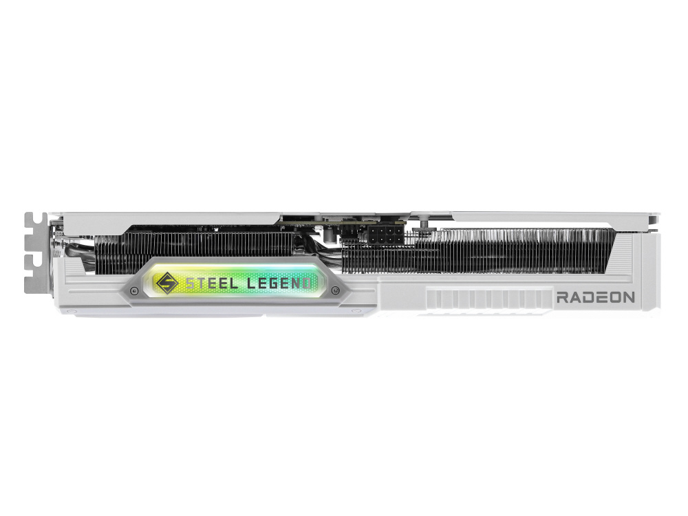 グラフィックボード Radeon RX 9060 XT Steel Legend 8G OC ホワイト