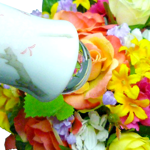 有田焼万華鏡：香蘭社]吉野桜（テレイドスコープ）[送料無料]