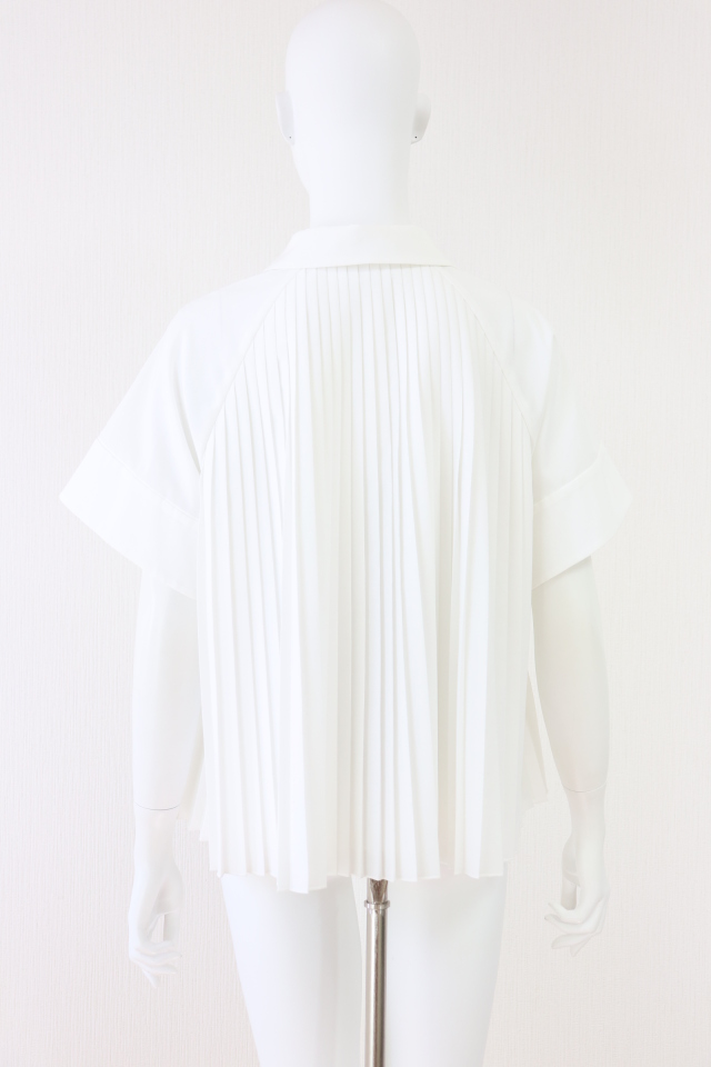 FOXEY BOUTIQUE(フォクシー) Modern Plisse 後ろプリーツブラウス 44663