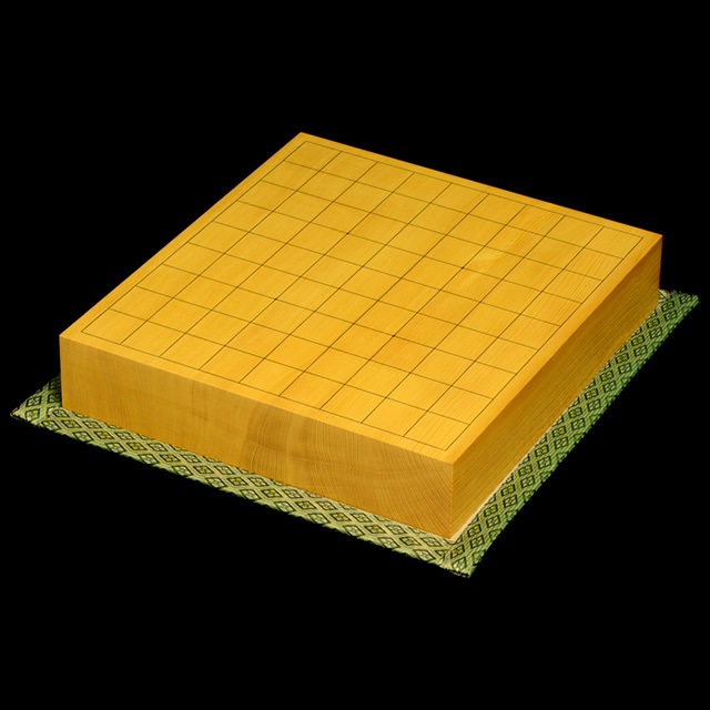 本榧卓上将棋盤 2寸8分（一枚板・天柾） sb20716 | 前川榧碁盤店