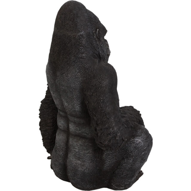 悠然たるゴリラ Silver Back Gorilla FRPアートオブジェ｜大型ゴリラ像