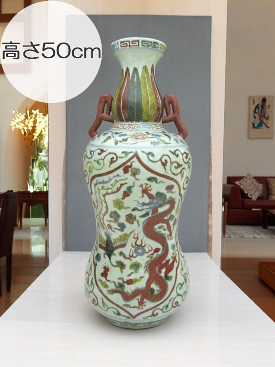 景徳鎮の壺・中国陶磁器通販｜景徳鎮 花瓶・壺｜ガーデンアート増樹