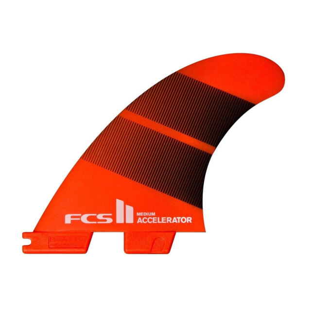 ショートボードフィン FCS2フィン アクセラレーター ラージ ネオグラス