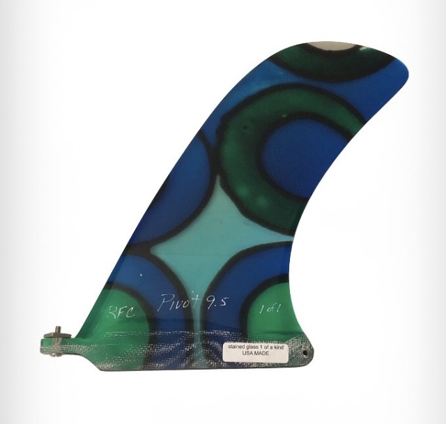 ロングボードフィン RAINBOW FIN PIVOT 9.5 レインボーフィン ステンド