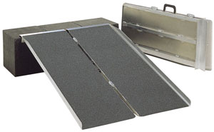 ポータブルスロープ アルミ2折式タイプ 各種 【メーカー直送