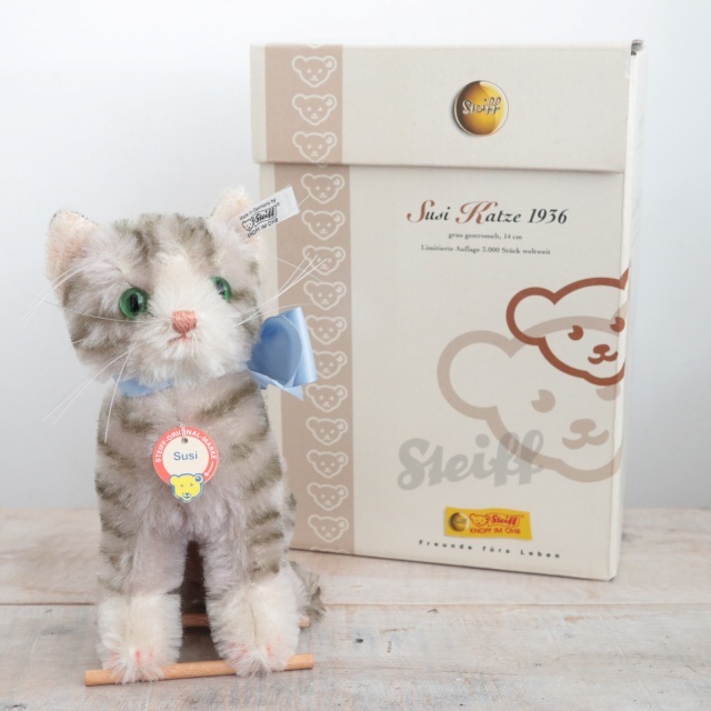 シュタイフ ネコ Steiff Susi cat 1936 Replica