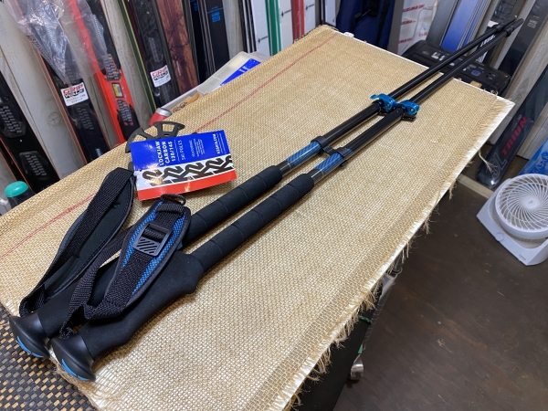 ☆21-22☆K2(ケーツー)：伸縮タイプスキーポール LOCK JAW CARBON