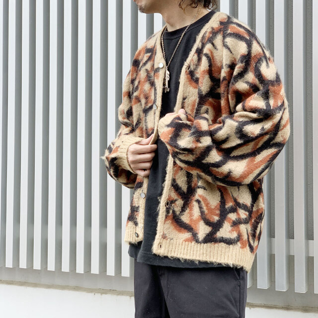 TOWN CRAFT / SHAGGY RAGLAN CARDIGAN