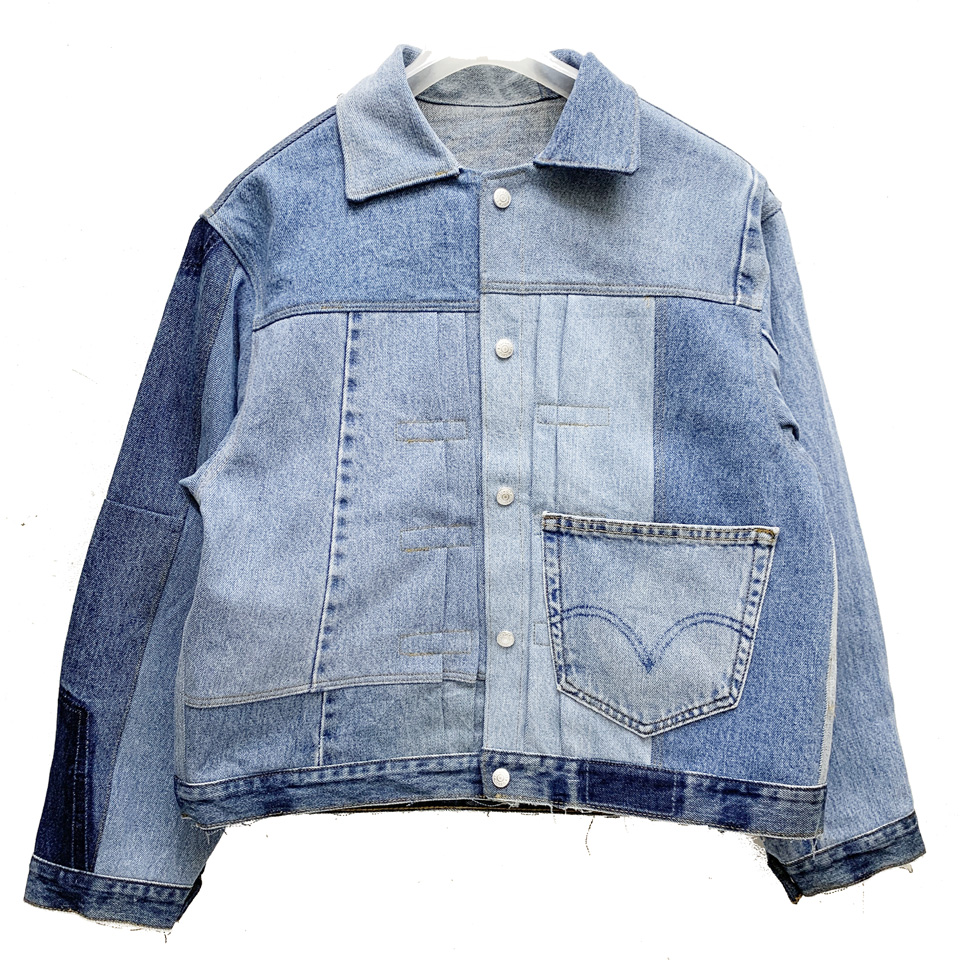 THRIFTY LOOK / LEVI'S REMAKE PLEATS JACKET