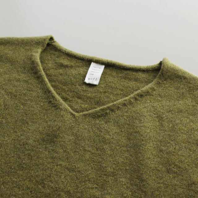 nofl】アルパカウールVネックプルオーバー 644001840-644001849