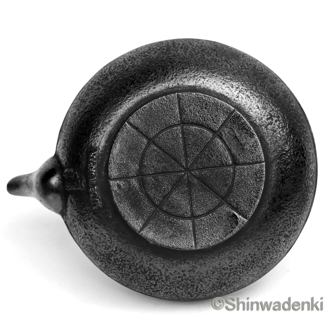 南部鉄器 鉄瓶 姥口アラレ 1.2L OH-310 Shinwadenki