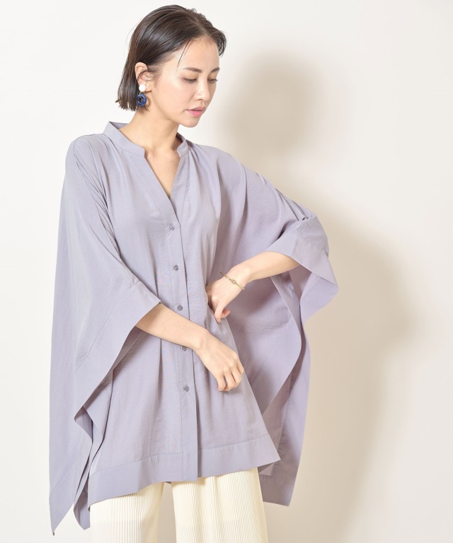 スクエアシャツポンチョ※一部店舗のみ入荷