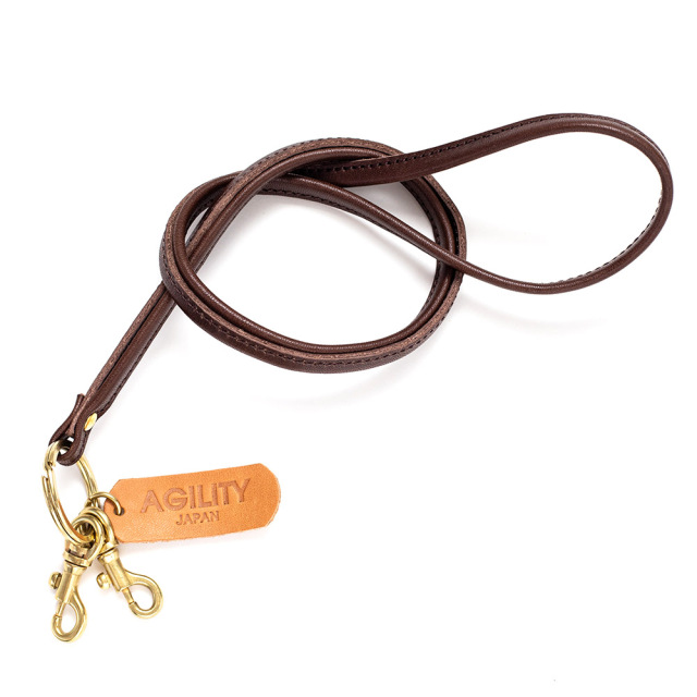 8mmネックストラップ』(全5色)ジーンズ（栃木レザー）/丁度いい8mm幅